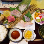 食彩和楽つづみ - 刺身姿盛合わせ定食