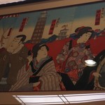 浅草今半 東京駅グランルーフ店 - 壁掛け