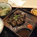 とりかわ 竹乃屋 - 地鶏焼定食