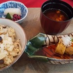 吉祥 - 松茸ときのこご飯