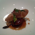 ユニッソン デ クール - 厚岸蝦夷鹿　フォワグラ・ミキュイ　ソースボワヴラード