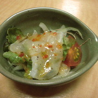 個室ふぐかに料理 磯笛 - ふぐのミニカルパッチョ