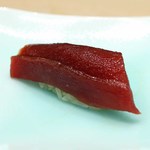 三谷 - ２６０Kgの青森県産の鮪の赤身のづけ も 十四代　中取り 純米吟醸　播州山田錦