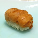 三谷 - 北海道厚岸産 馬糞雲丹 にも 十四代　平成３年醸造　古酒