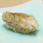 三谷 - 車海老の炙り にも 十四代　平成３年醸造　古酒