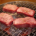 炭火焼肉ホルモン 横綱三四郎 - 上タン塩