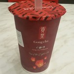 Gong Cha - 氷がザクザク入っていた。生水、心配･･･