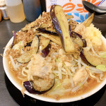 野菜みそラーメン 鬼首 - ナスラー　950円
      400g麺カタニンニクマシマシアブラマシマシ