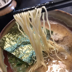 豚そば ぎんや 黒川本店 - 麺リフト