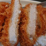 松のや - ロースカツ断面