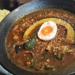 札幌スープカレー Sha−La–La - オクラ&納豆カレー。