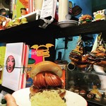 ICON - リンゴバーガー¥1800,自家製ベーコントッピング¥250