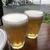 PIZZA SALVATORE CUOMO - ラグビー日本代表応援フェアの生ビール 280円