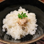 一心鮨 光洋 - 炊き込みご飯　蛤