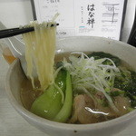 はな禅 - 潮の風　初垂れとは麺が違っています