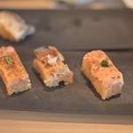 九州寿司 寿司虎 Aburi Sushi TORA - Aburi Oshi トリオ