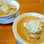 喜一 - 熟成味噌ラーメンとsioラーメン