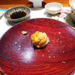 Sushi Yoshida - 雲丹の握り寿司