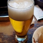 初音 - 生ビール2杯目