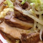 ラーメン二郎 - 豚UP　201202