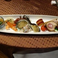 中国レストラン 蘇州 - フカヒレ刺身と焼き物入り盛り合わせ前菜