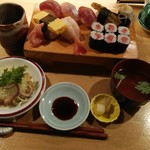 Sushi Dainingu Hoshino - 充実のランチセット