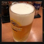 Hidakaya - 生ビール　290円