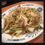 Hidakaya - 肉野菜炒め　530円