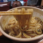 ごえもん - 麺は自家製平打ちタイプ