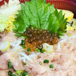 築地一功 - ネギとろ丼   アップ