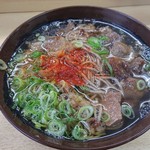 天六うどん - 牛スジそば 450円