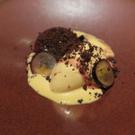 ラ ソスタ - 無花果コンポート、ジェラート