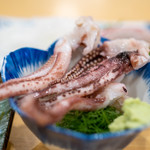 魚三酒場 - 2019.10 げそわさ（350円）