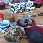 世古牡蠣店 - 牡蠣ご飯が美味しい♪