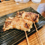 串焼き 巴 - えのき肉巻き串    1串170円