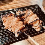 串焼き 巴 - テッポウ  タレ    1串150円