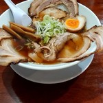 Menya Tenkuu - あっさり醤油  太鼓チャーシュー麺
