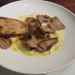 春風駘蕩 - 半熟卵と秋トリュフ