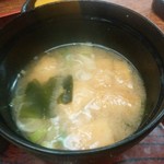 長寿庵 - かつ丼（上）1000円