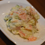 ワインバー バッカス - マヨネーズを使わないポテトサラダ（５００円）２０１９年１０月