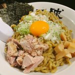 一球 - 煮干しの油そば「白」