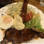 グリルミヤコ - ステーキランチ1160円