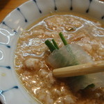 カワハギ薄造り肝あえ