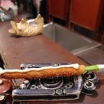 串の坊  - 長～い1本まるごとアスパラ串カツ