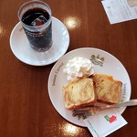 イノダコーヒ - パウンドケーキセット(950円)です。