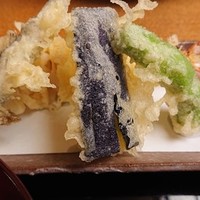 そば会席 立会川 吉田家 - 稚アユが入ってました