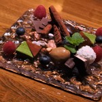 ラグナ ザ バー - チョコレート盛合せ