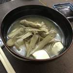 ごはんばー - シメの汁物