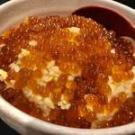 チャイニーズダイニング 呵呵 - 北海道の鮭といくらの炒飯