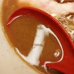 フスマにかけろ 中崎壱丁 中崎商店會1-6-18号ラーメン - 秋刀魚と松茸の濃厚豚骨らぁめん